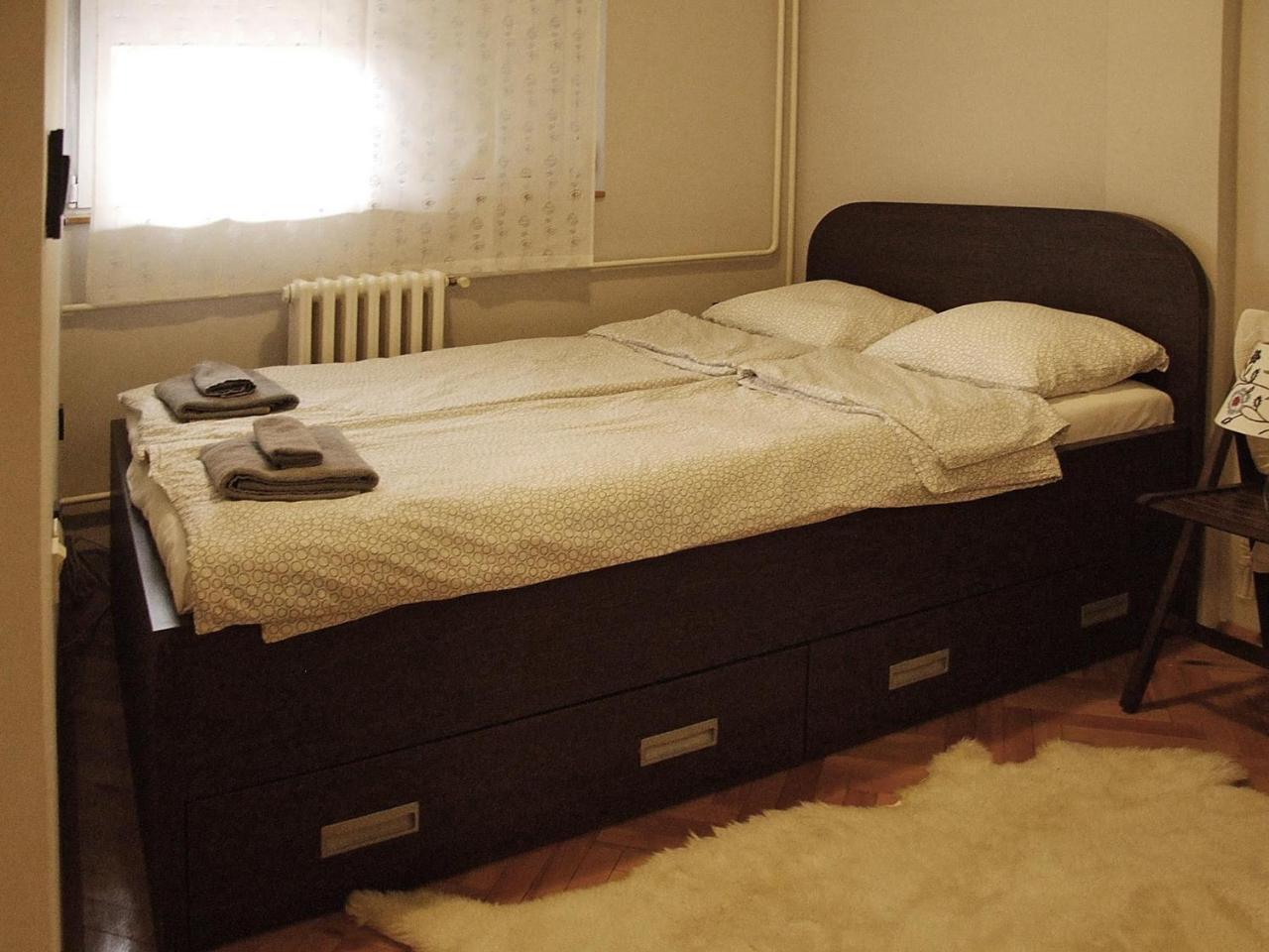 Arena Apartman Belgrado Buitenkant foto